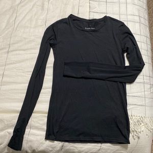 Everlane Long Sleeve Black Shirt